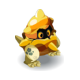 Dragohuevo dorado