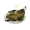 Anguila asada